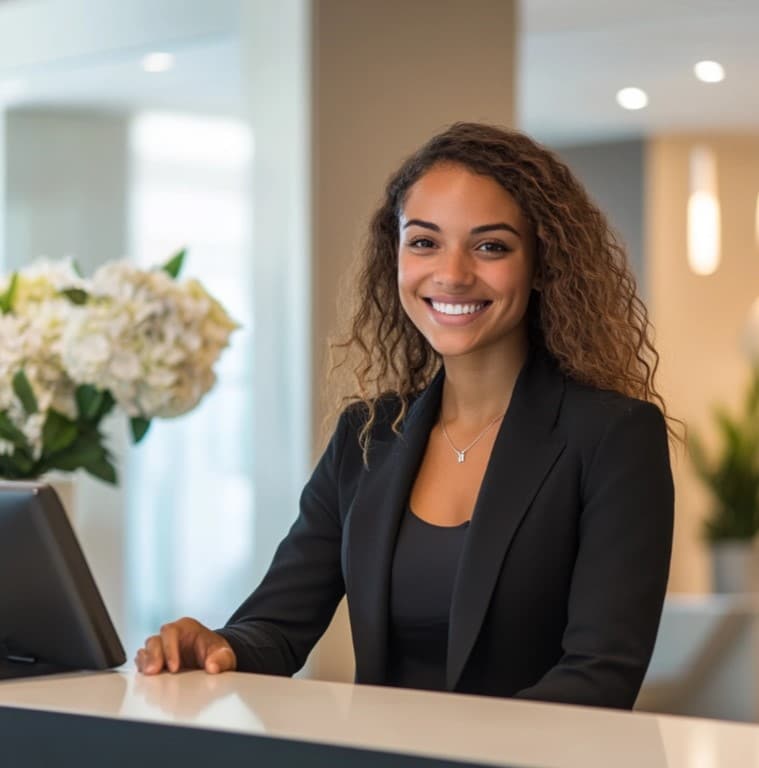 A-kasse for receptionister A-kasse for receptionister